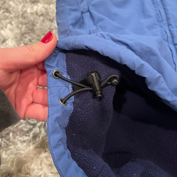 LL BEAN FLEECE LINED VEST - Picture 4 of 7